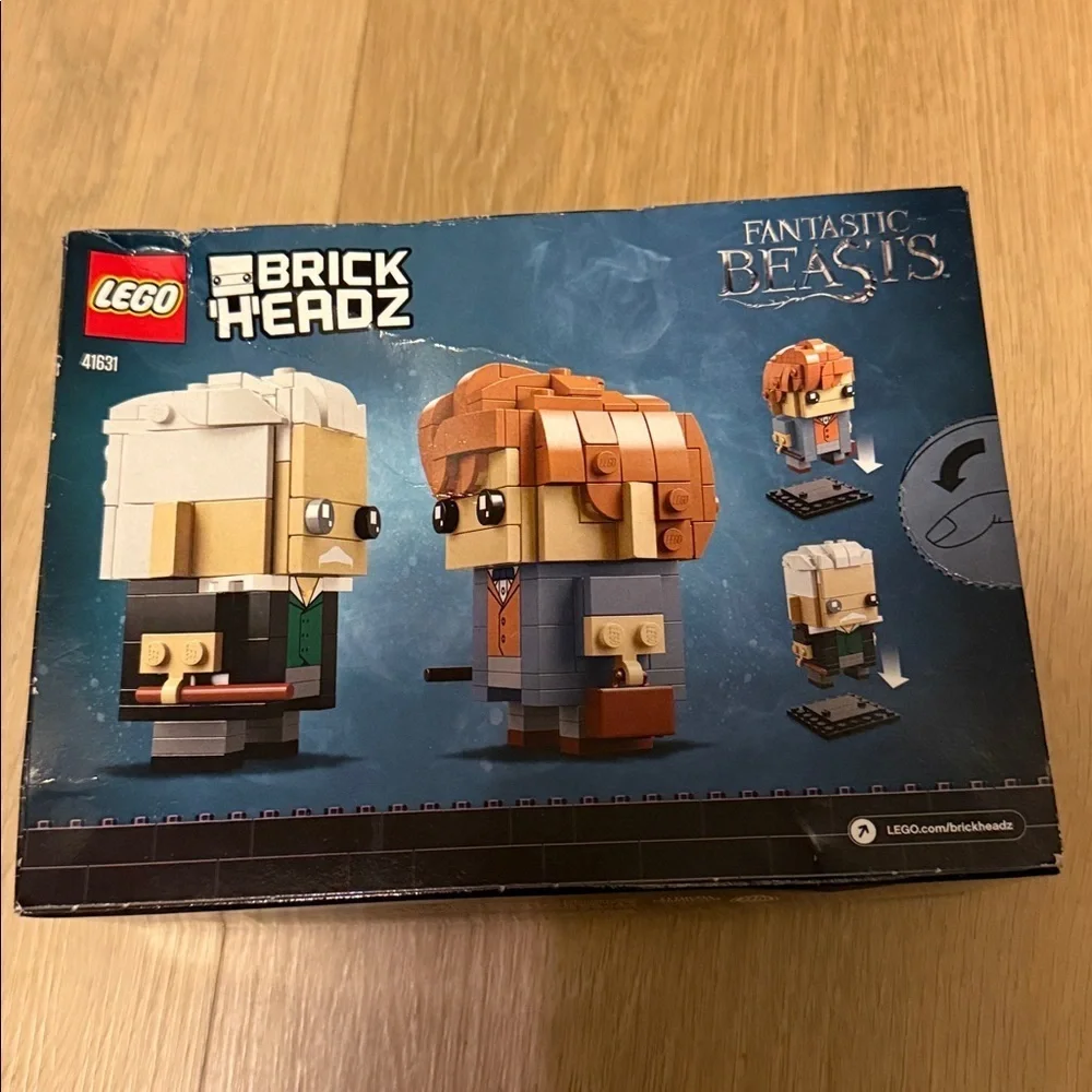 Lego brick headz newt Scamander & Gellert Grindelwald set new in sealed box